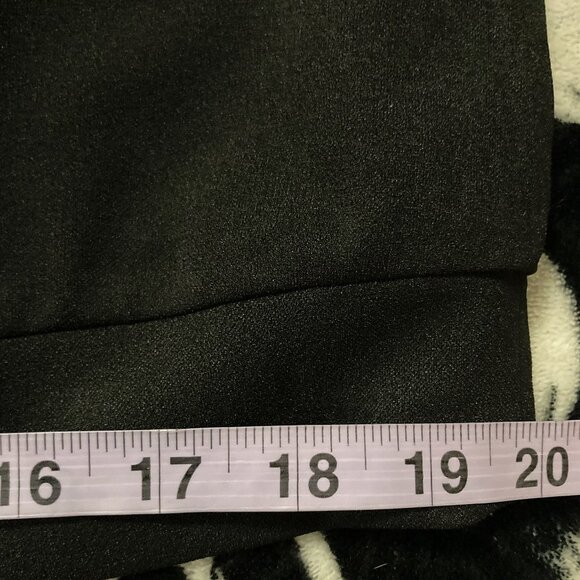 EMILY JOHN Black scoop neck shirt with mesh and lace sleeves ~ MEDIUM LARGE top - Picture 10 of 14